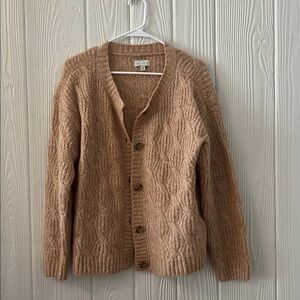 Lucky Brand Tan Knit Sweater